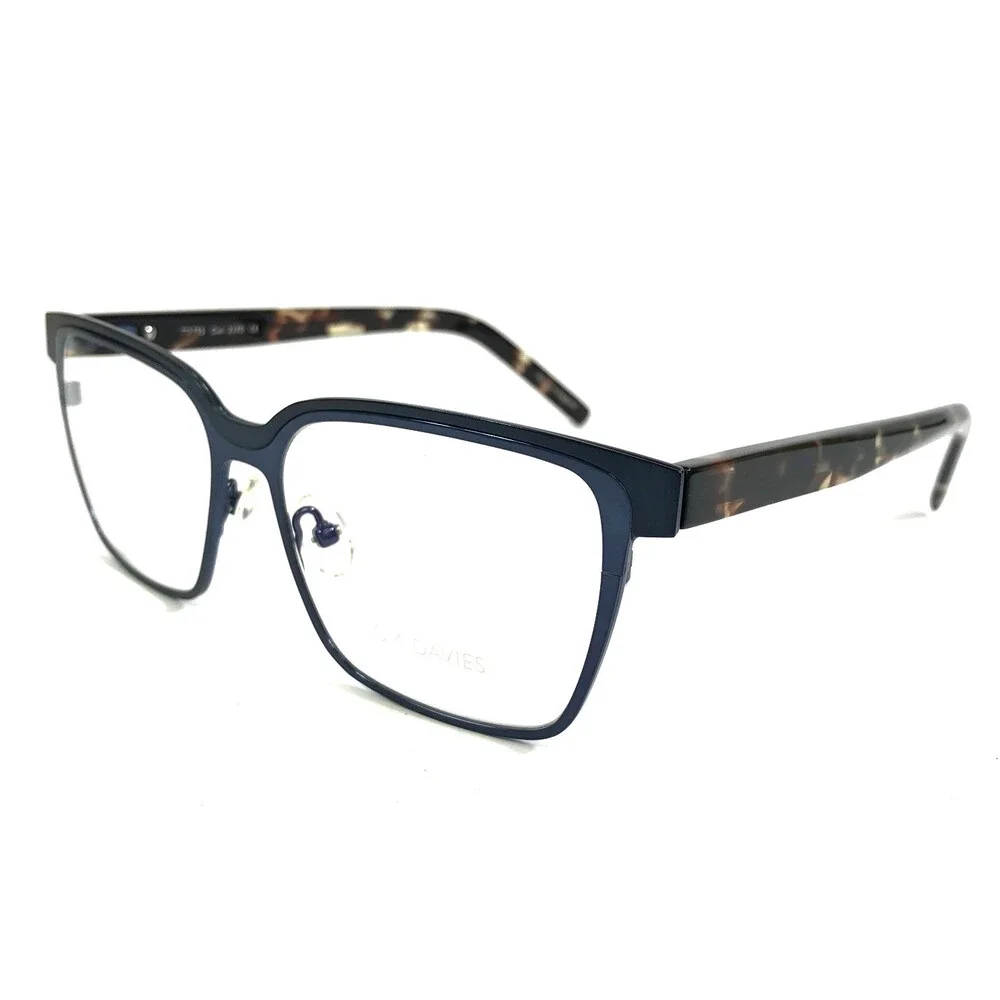 Tom Davies Eyeglasses Frames TD755 Col. 2270 Blue Brown Tortoise 53-15-145